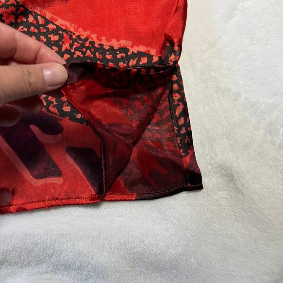 CAbi Crewneck Sleeveless Geometric Print Silk Blend Tunic Size M Style # 154 - Picture 9 of 12